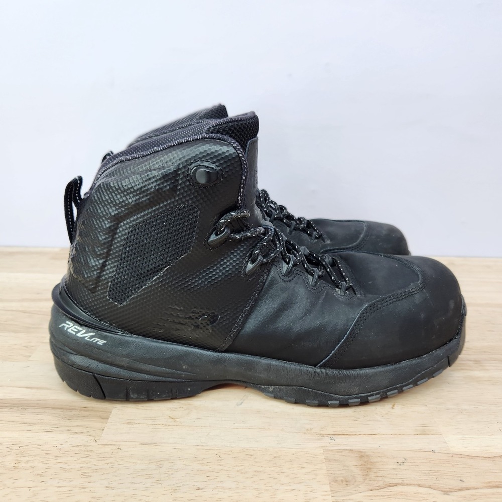 New Balance 989v1 Industrial Composite Toe Boots Mens 10 (4E) Black